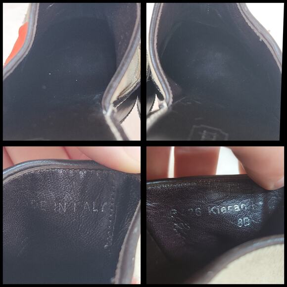 Vintage Y2k Coach Patchwork Set Shoes 8 Mules Heels Bucket Hat Wallet Wristlet - Picture 11 of 14